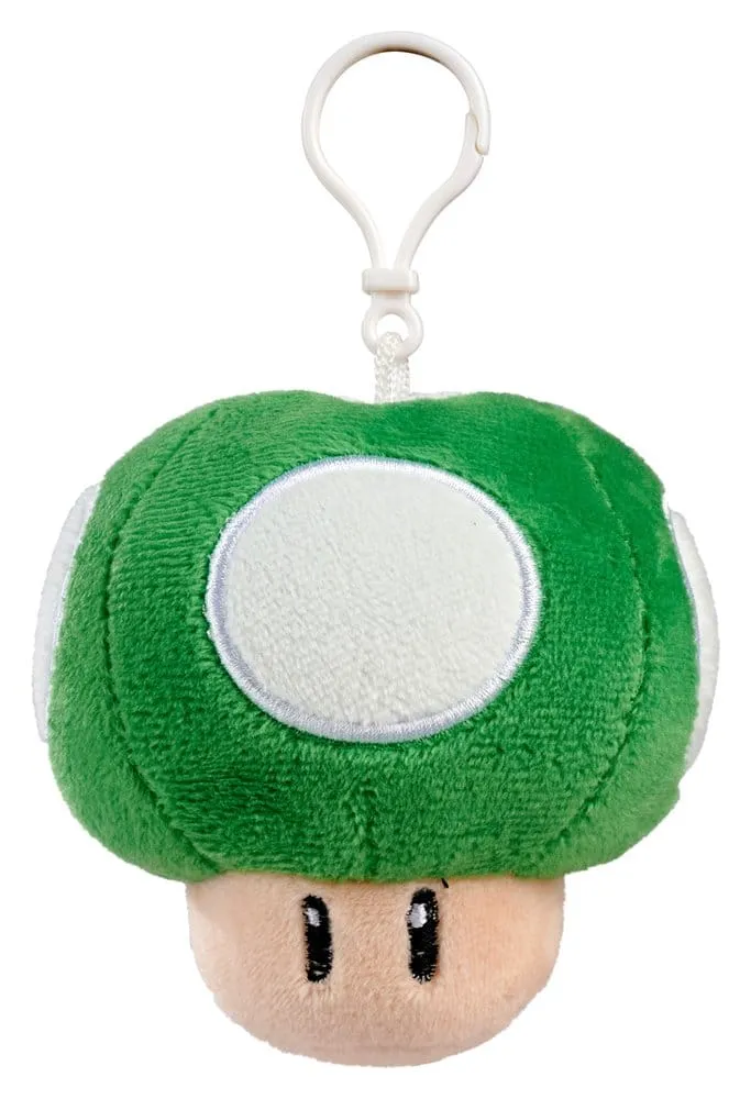 Super Mario Icons Plush Keychain 10cm - 1 Unidade Aleatória